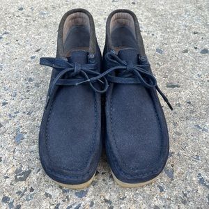 Clarks Padmora navy shoes